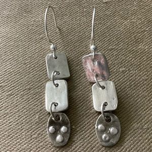 Sterling Silver drop earrings